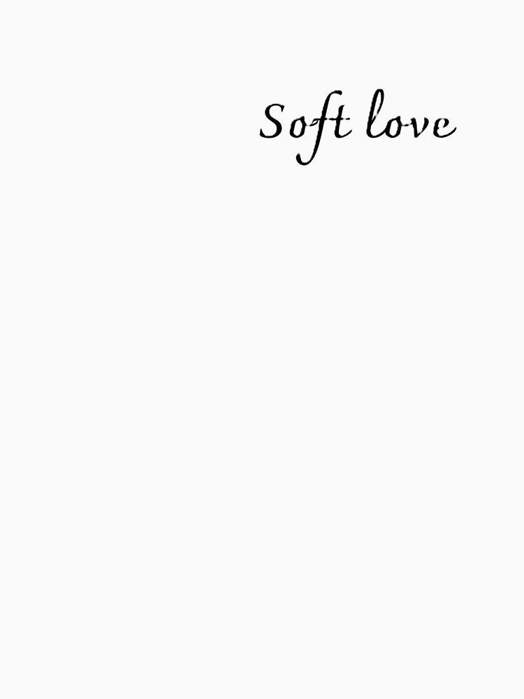 Soft Love Minimalist Feminine Aesthetic Design by Yvisimplelife