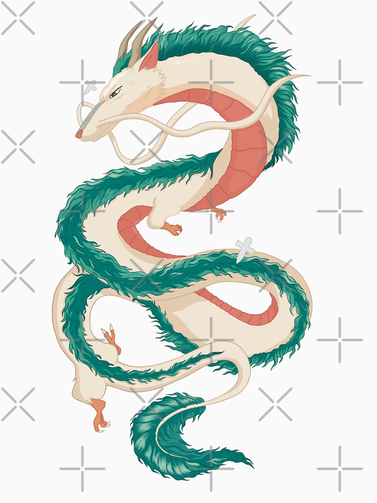 Haku dragon – Spirited Away – Ghibli by madebymirabelle