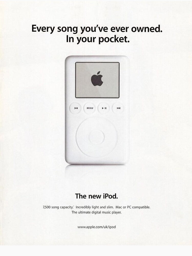 iPod Print ad by NimbusSky