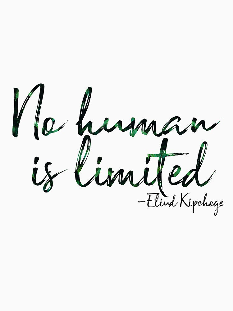 Eliud Kipchoge - No human is limited by Aztal