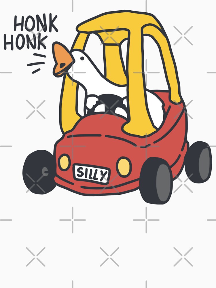 Silly Goose Car Red by Chanaika4