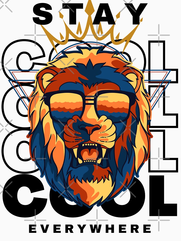 Stay Cool Everywhere, Cool Lion, summer by D-lion