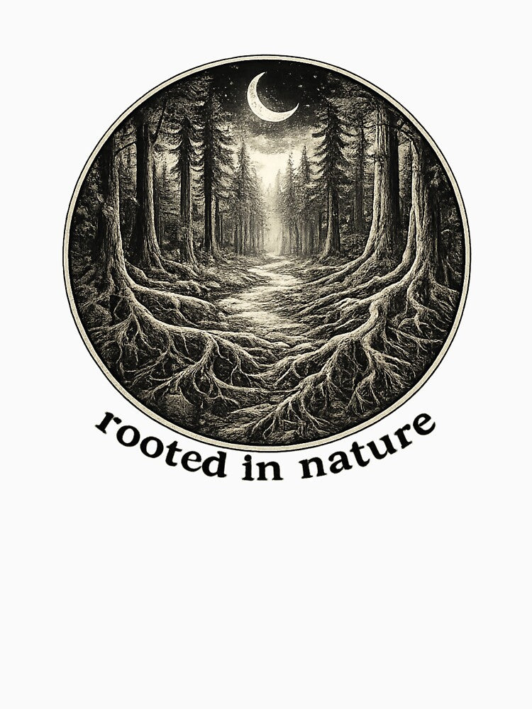 Rooted in Nature Forest (dark text) by halesyeahhh
