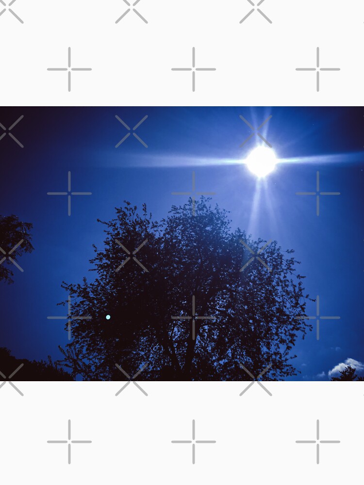 dazecore aesthetic grunge dark blue bright sun shine by sielexis
