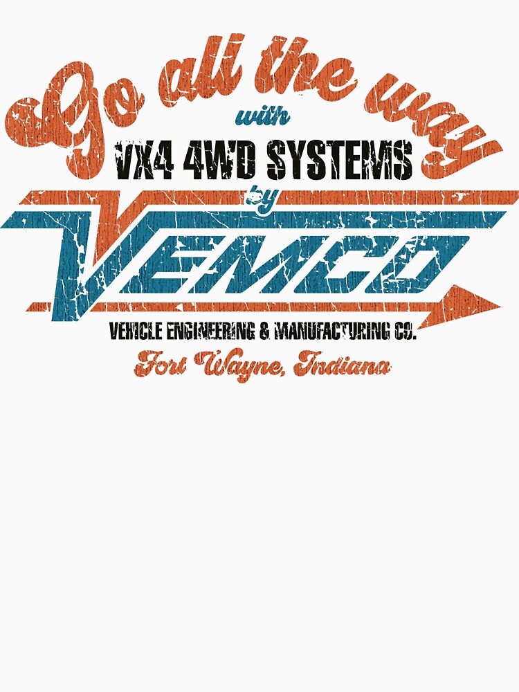 4x4 Shirt Go All The Way With Vemco Vx4 1976 by HenrikBenz