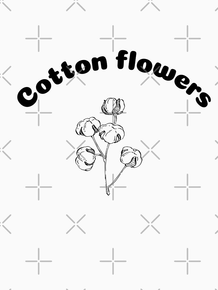 Blooming Bolls: A Cotton Flower Tribute by Peksli