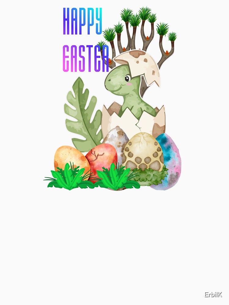 Easter Dino by ErbilK