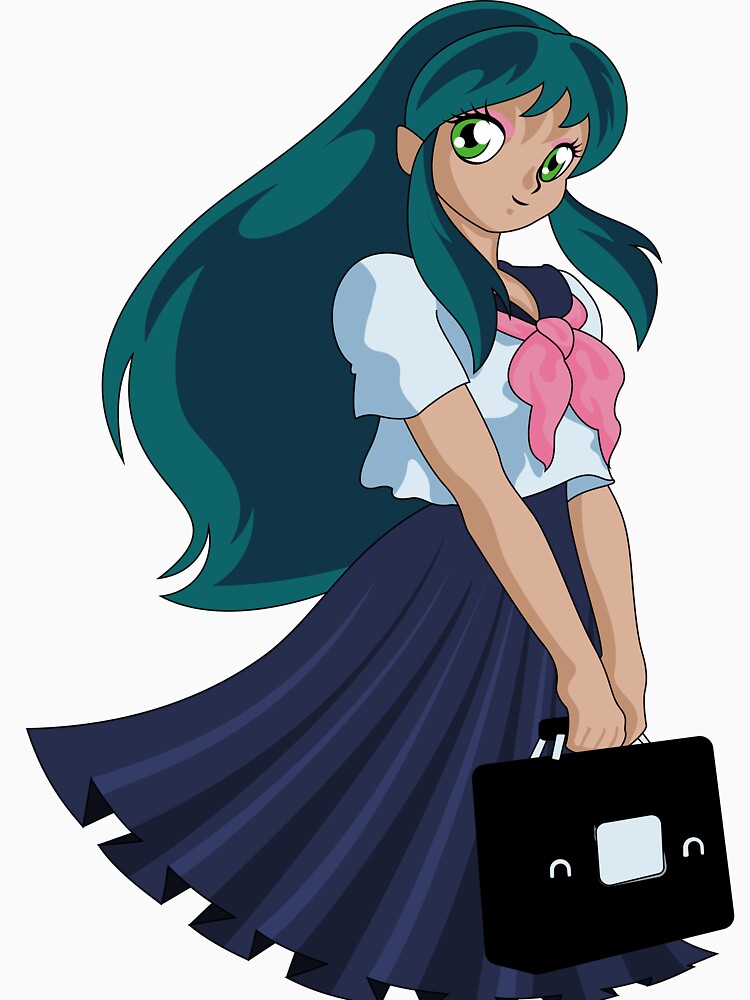 Digital Illustration of Lum from Urusei Yatsura by Keltoi-art