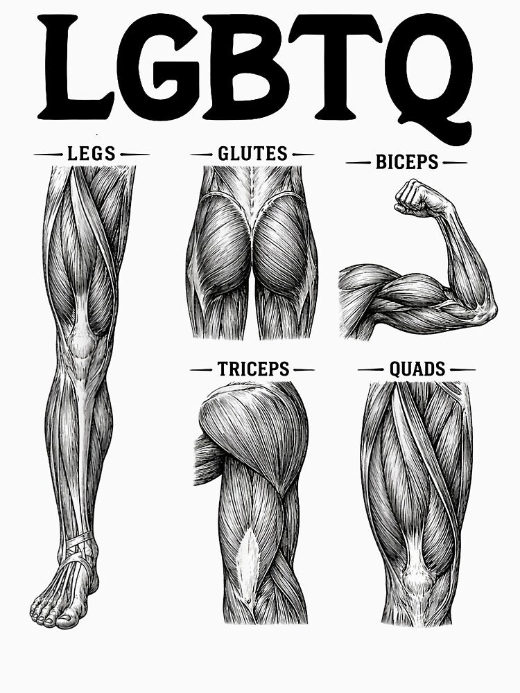 LGBTQ Legs Glutes Biceps Triceps Quads Workout Gym Lover by issan-exe