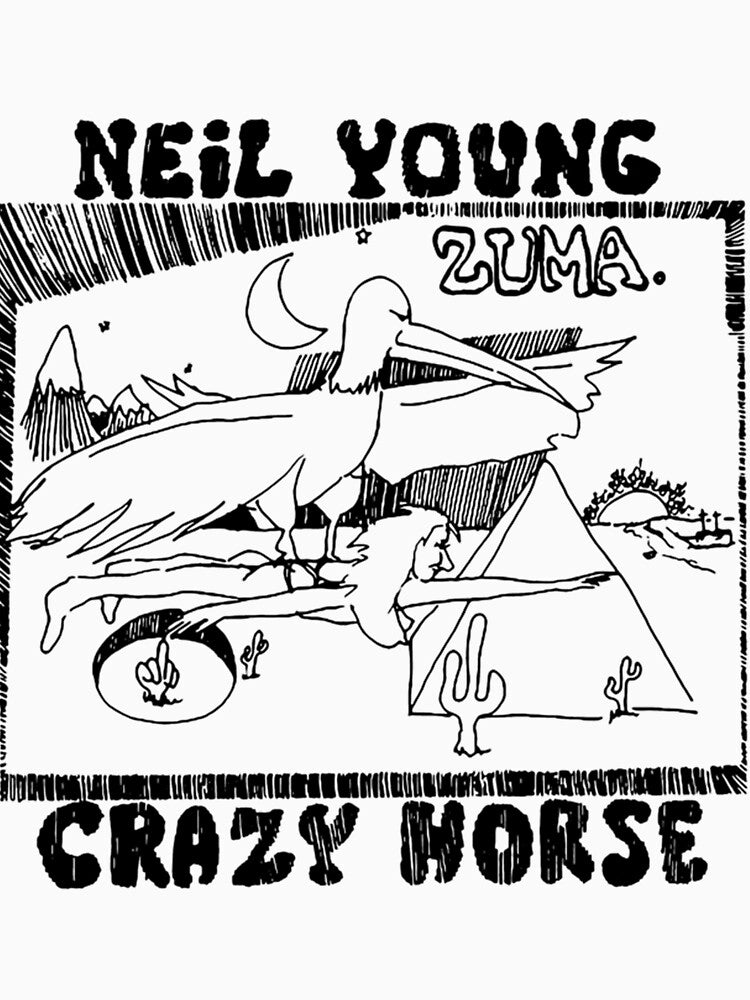 Doodles 70S Zuma Horse Art -Young Classic by NicoleLGillis