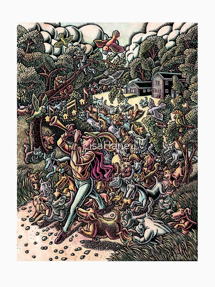 Pied Piper of Dogs by LisaHaney