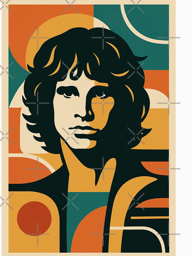 Jim Morrison 60s Pop Art | TheAmericanPoet | The Doors by TheAmericanPoet