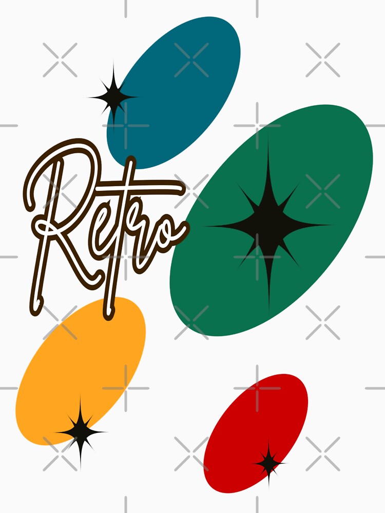 Retro Starburst Ovals by LMLStews