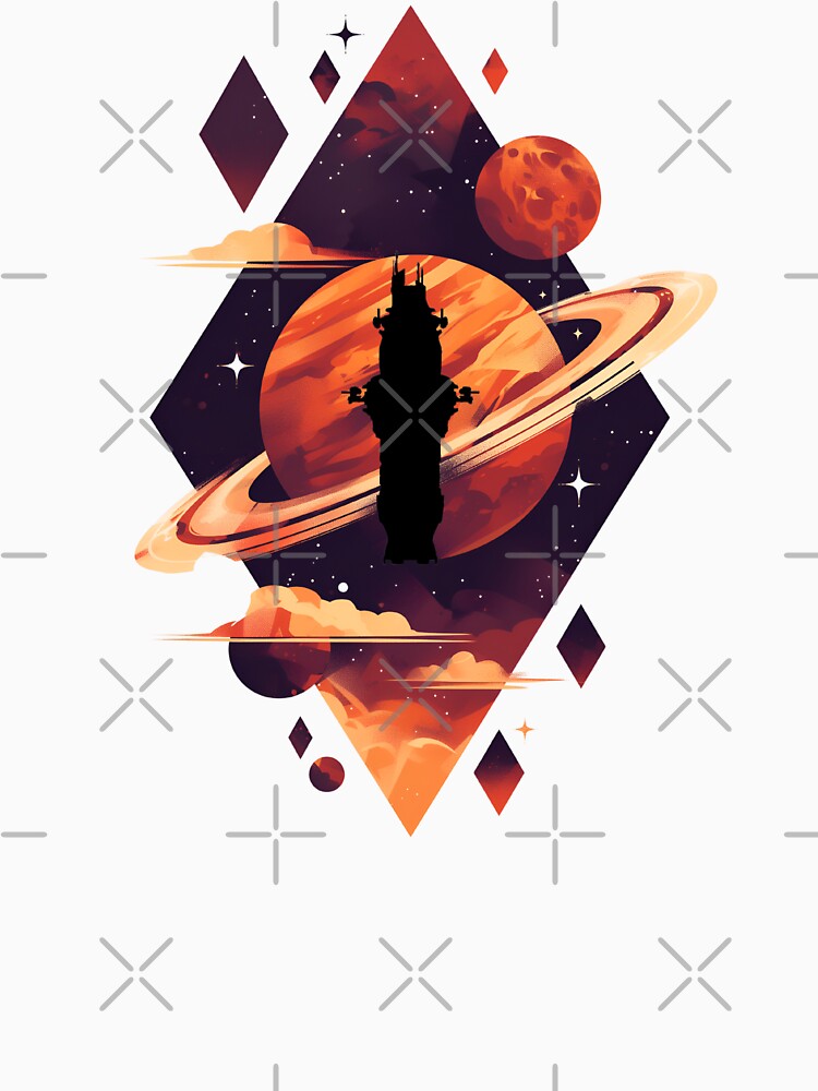 The Roci Sails Through the System - Scifi by Fenay Designs