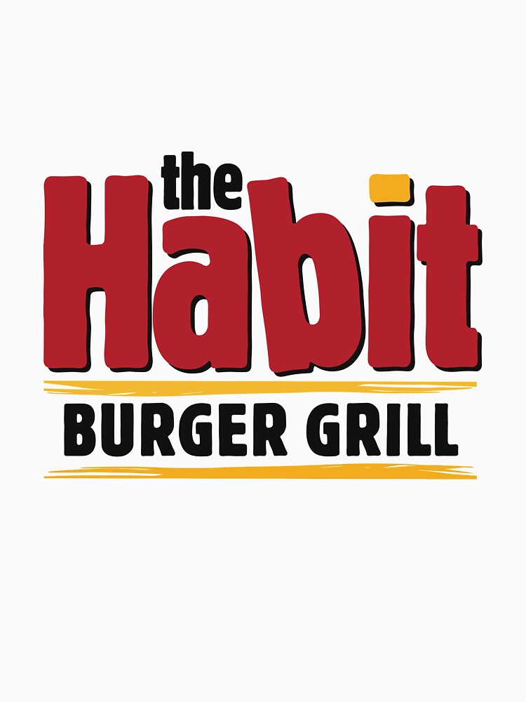 The Habit Burger Grill Foodie Logo by billyawoodwrd