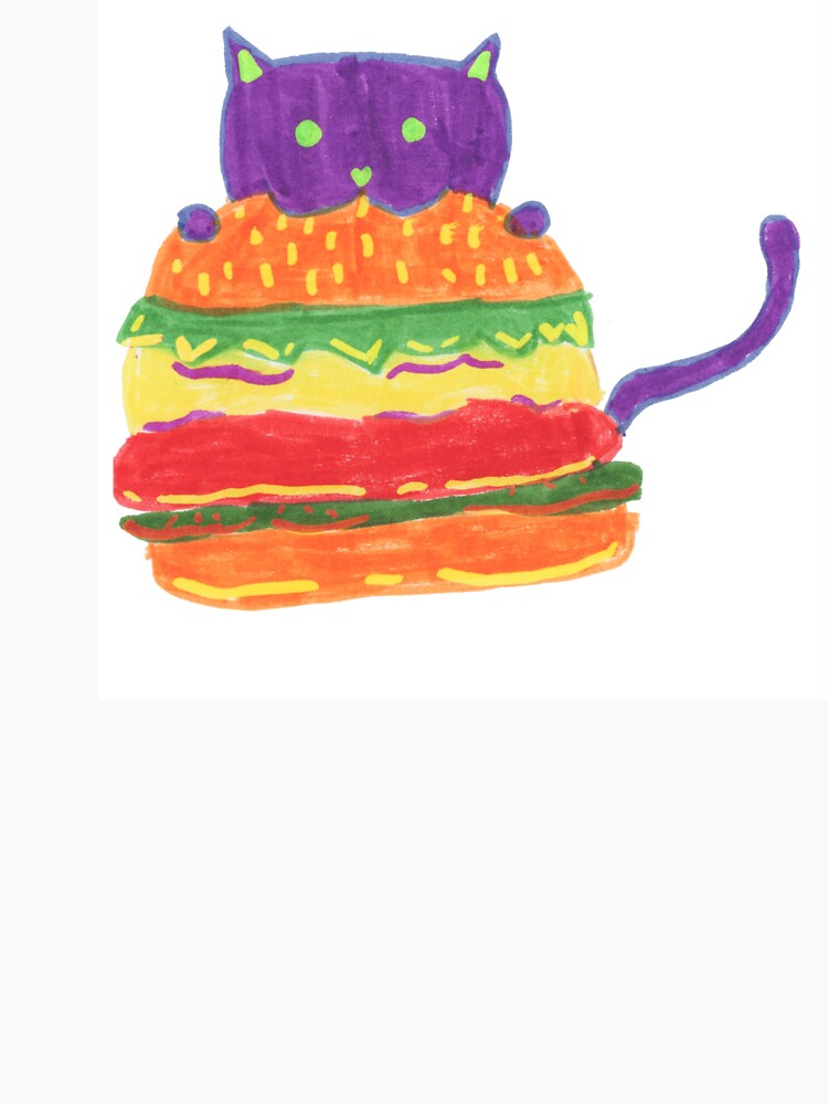 Burger Cat by maimairo