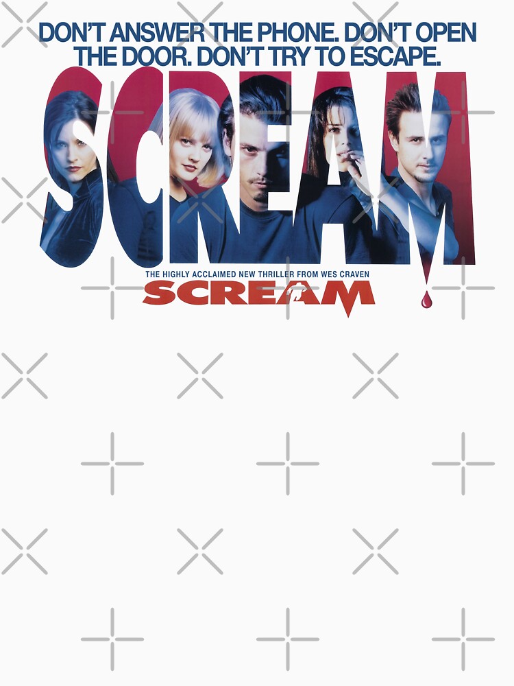 Scream Vintage - Vintage Tee - Aesthetic Movie Shirt Hoodie by leafsquare
