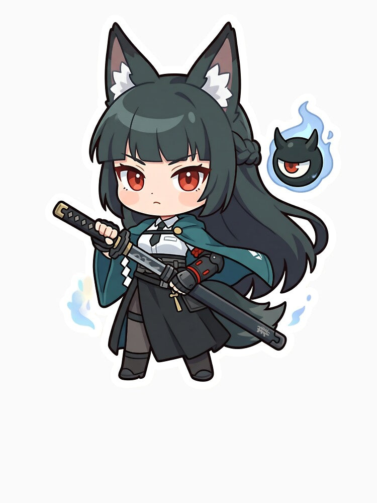 Hoshimi Miyabi Chibi // Zenless Zone Zero Chibi by Astraphyllia
