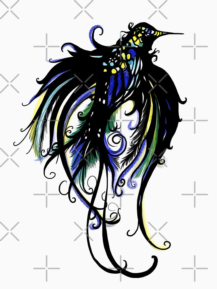 Mystic Fantasy Bird Illustration by Rakfana&Gabriel.art