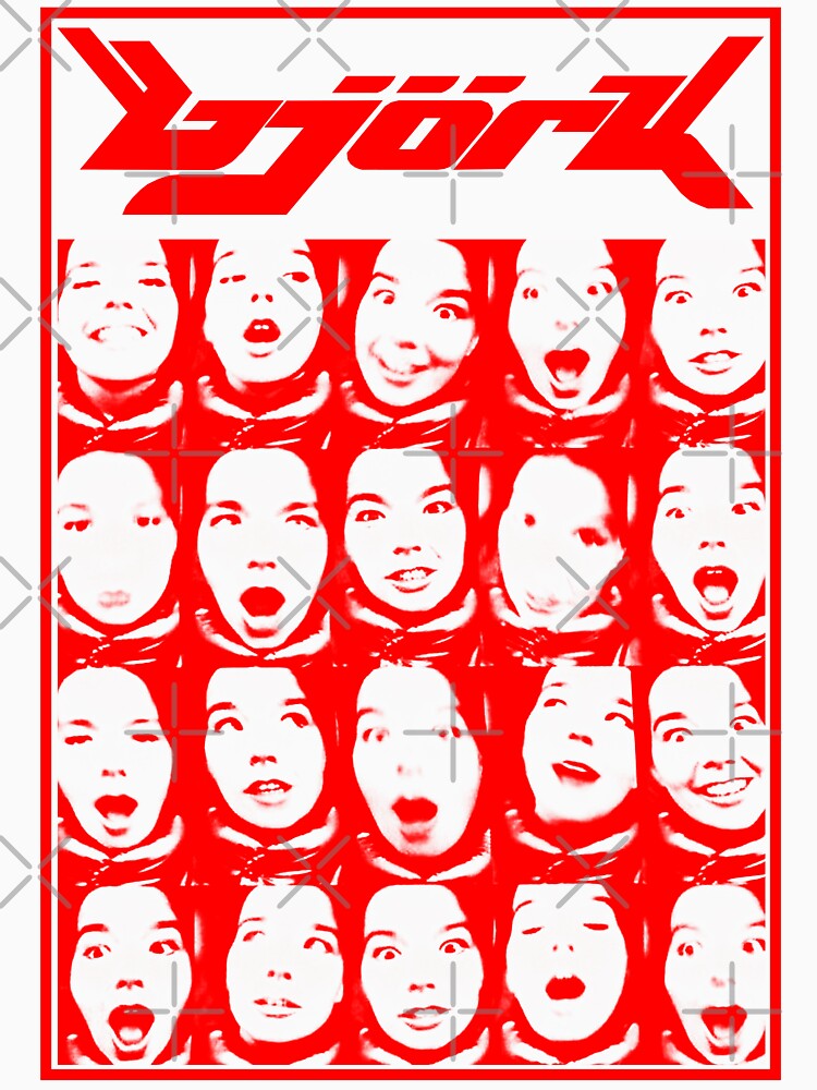 Bjork Army Of Me Vintage Vibe (Red) by hypelaboratory