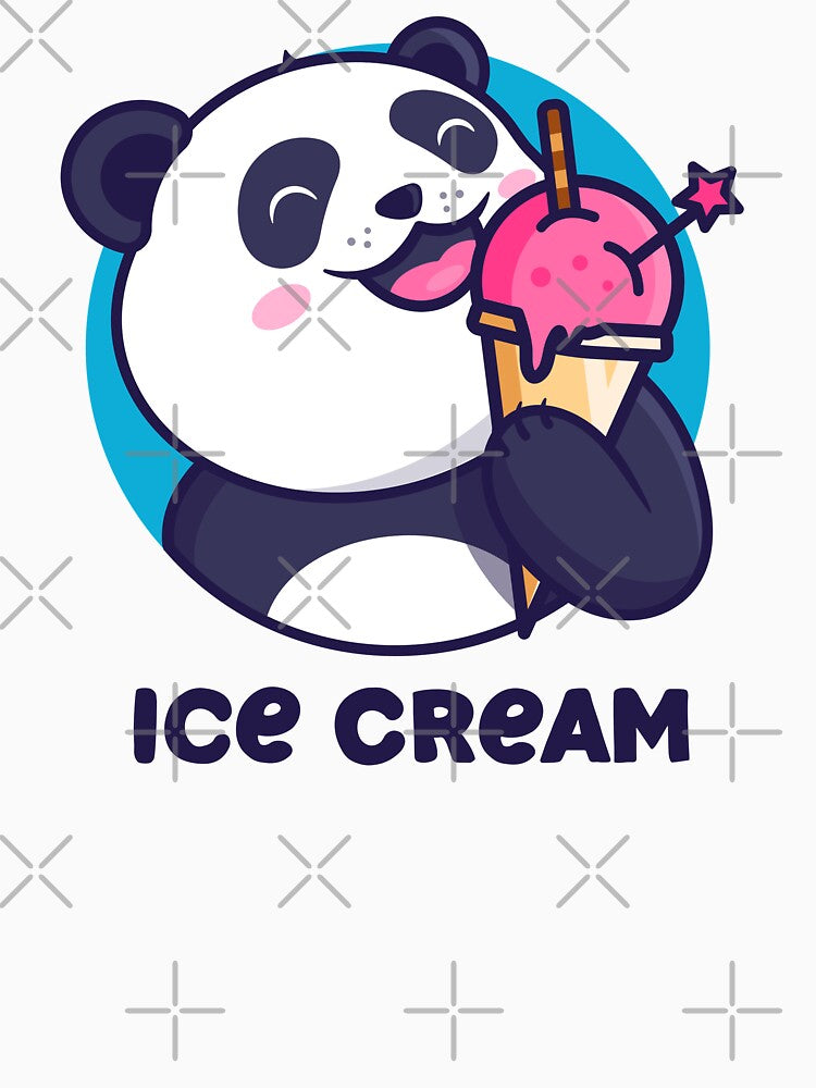 Panda Ice Cream by TagCreation