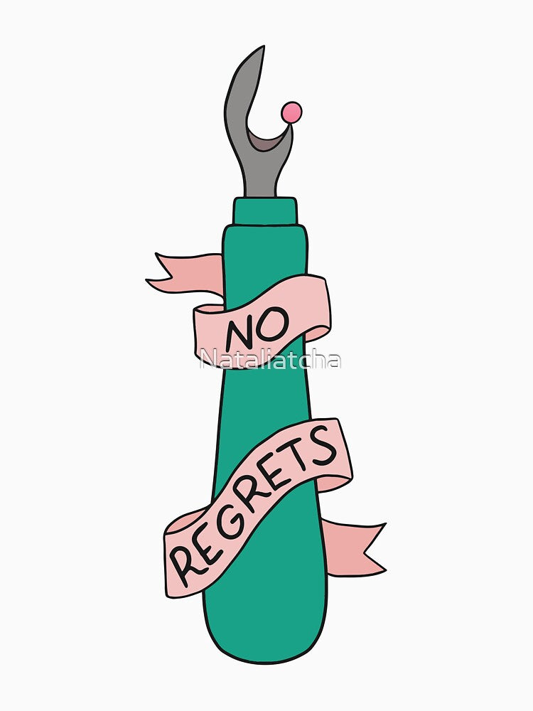 No Regrets Seam Ripper by Nataliatcha