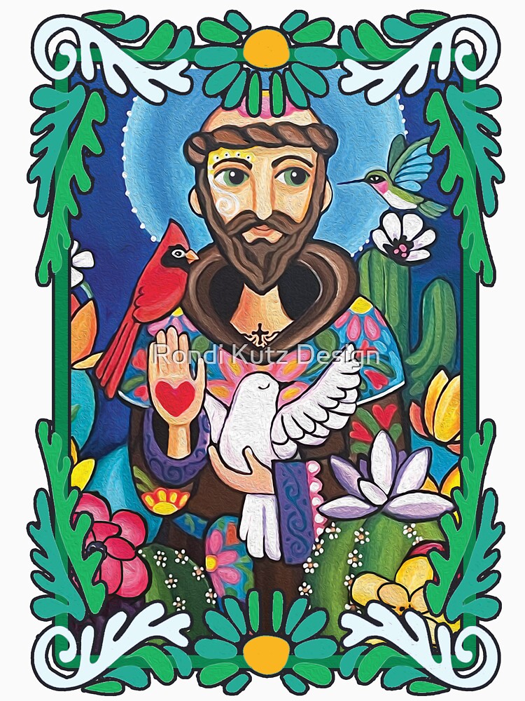 St. Francis- On the wings of Love by Rondi Kutz Design