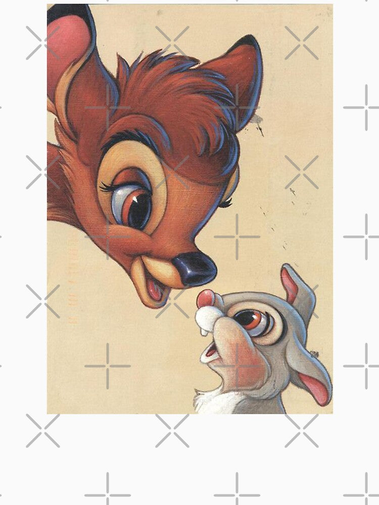 Sweet Bambi and Thumper by OtterFactory