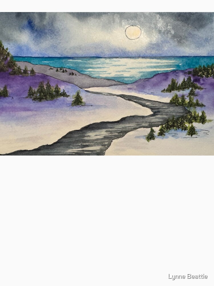 Winter Coastline 2024 by Lynne Beattie