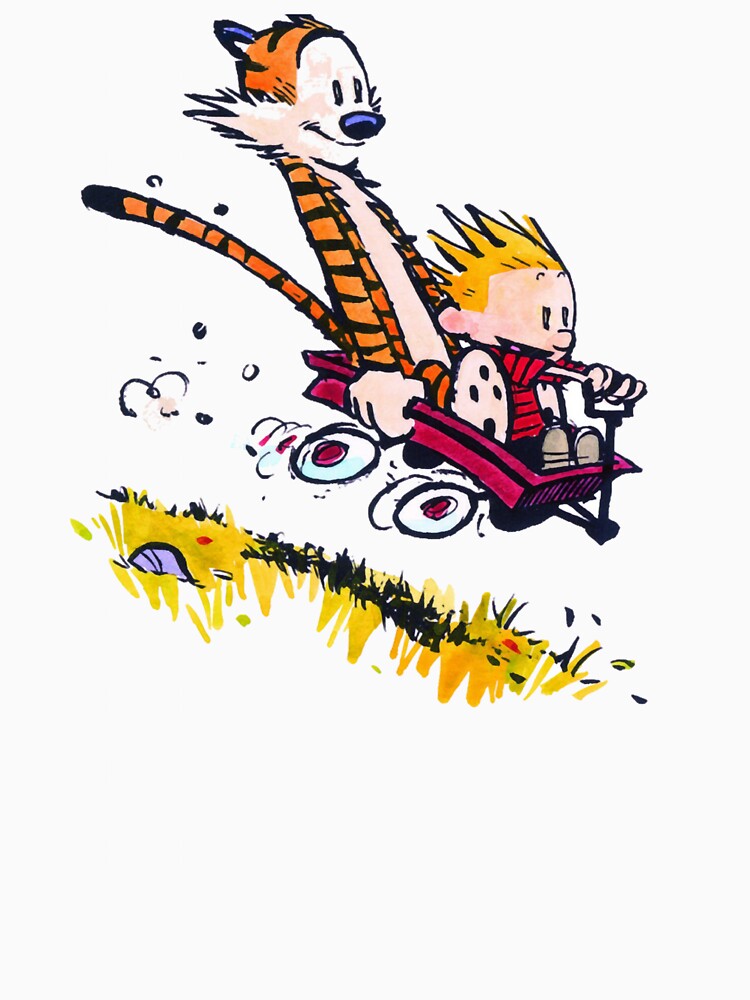 calvin and hobbs Happ by MrXLabelee