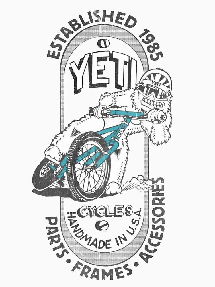 Vintage Yeti MTB Tribute – 90s Mountain Bike Legend by collectees1