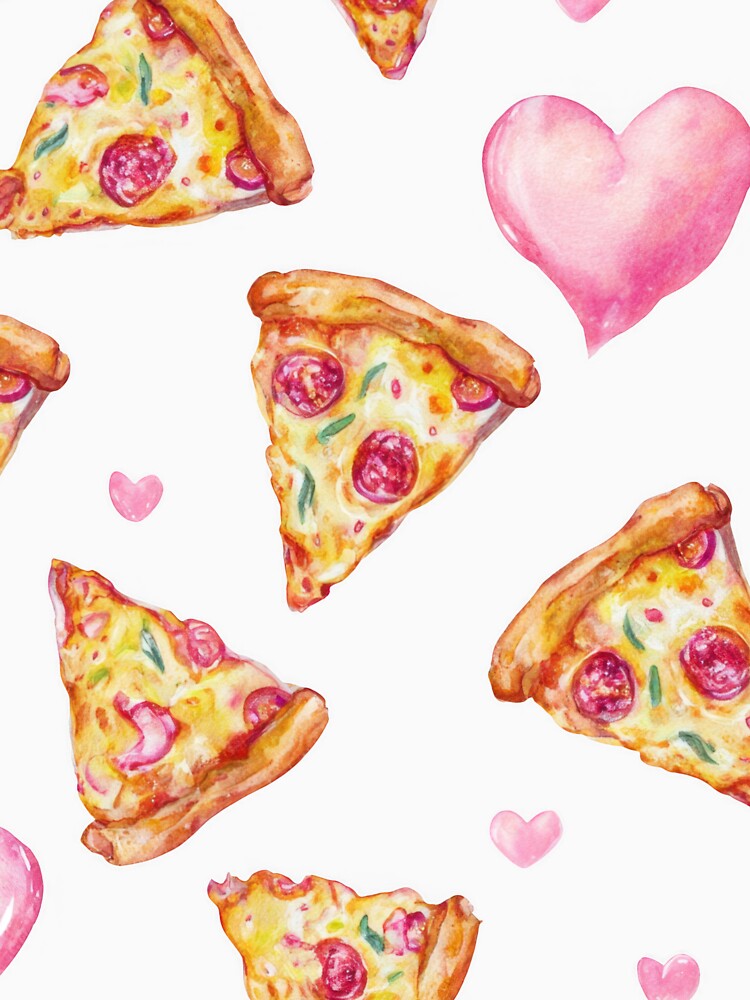 Pizza Lover – Funny Pizza Retro Print by EVESTUDIOART