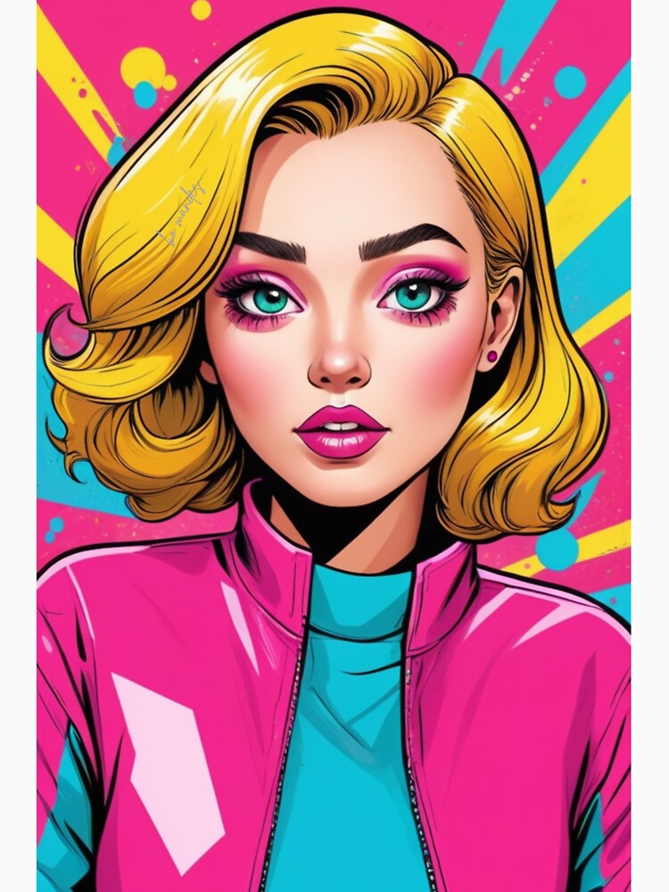 Pop Art Girl illustration by FilMate