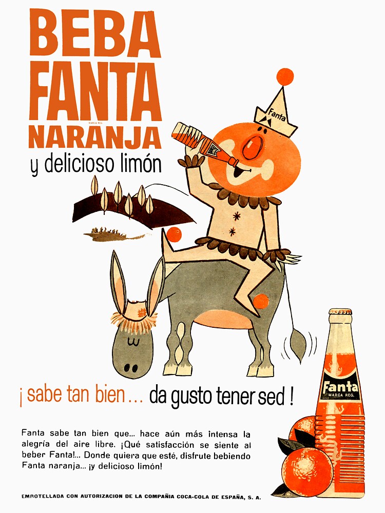 FIZZY ORANGE DRINK - ADVERT by ThrowbackAds