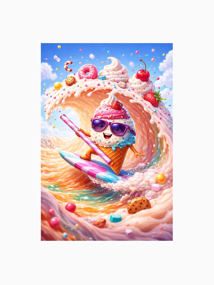 Candyland Ice-cream surfing by LeA-Art-Lab