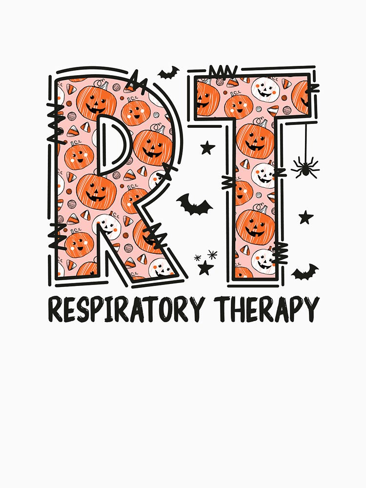 Respiratory Therapy Halloween, Spooky Respiratory Therapist Long Sleeve T-Shirt by gidget-gadget