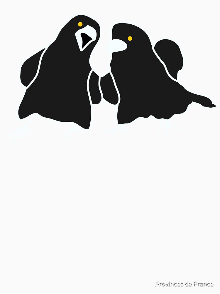 Minimalist Double Crows logo by Huxlindor