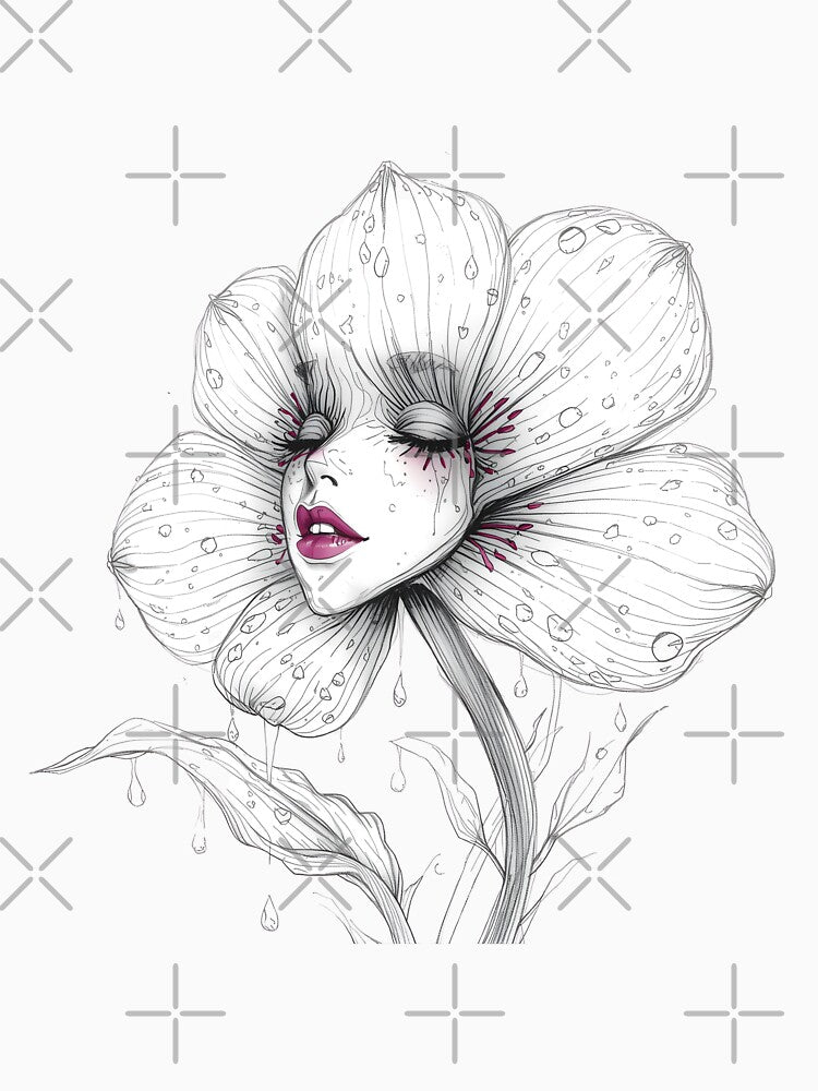 Pretty Flower Face by silviaol