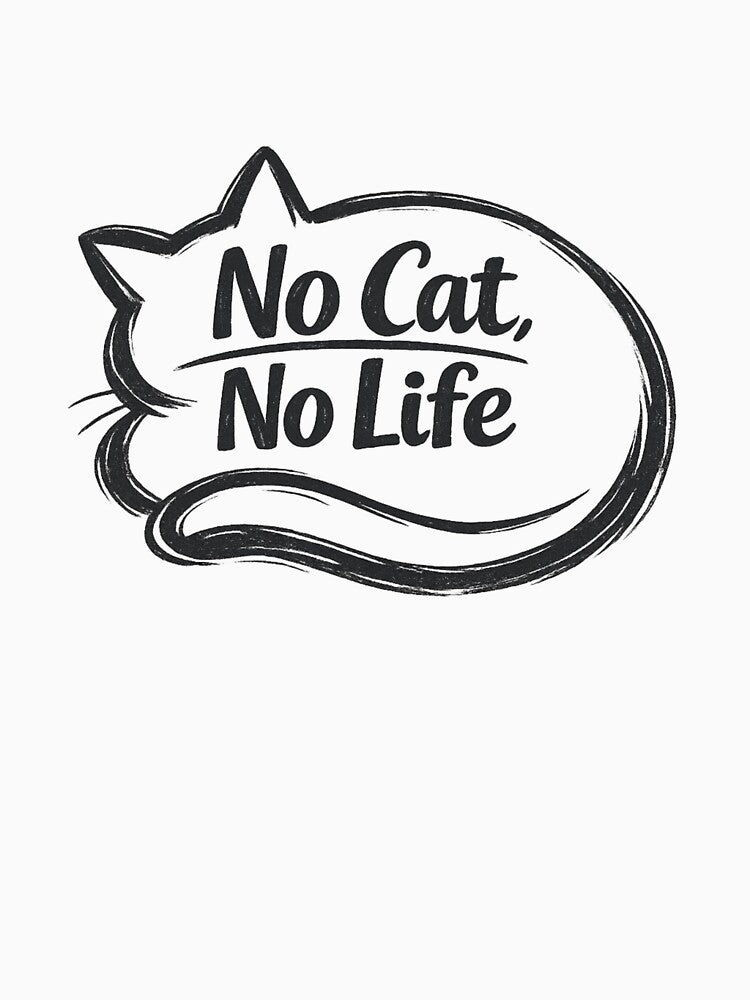 No Cat No Life Essential T-Shirt Cat Lover by SoftSproutstu