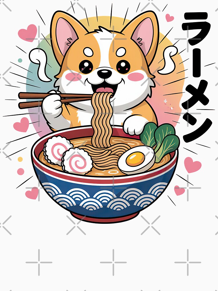 Cute Kawaii Corgi, Kawaii Corgi by graphic-genie