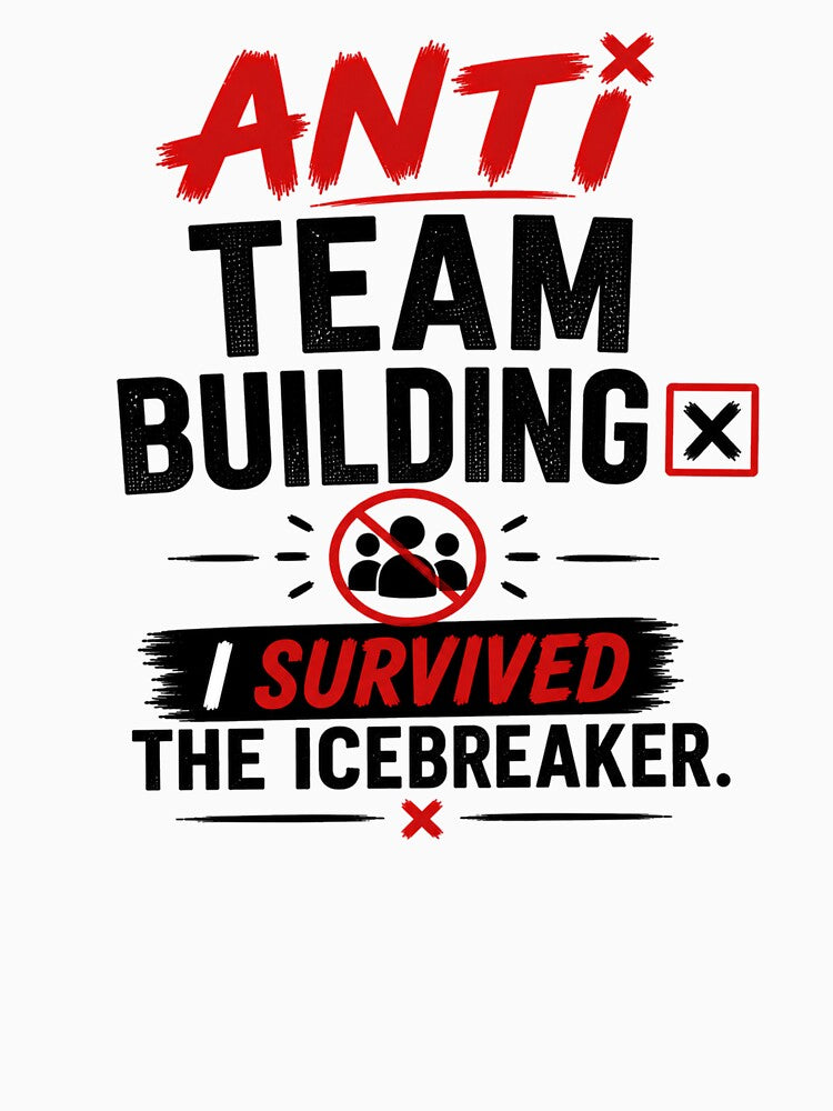 Anti Team Building Survivor Badge by the-dovlat