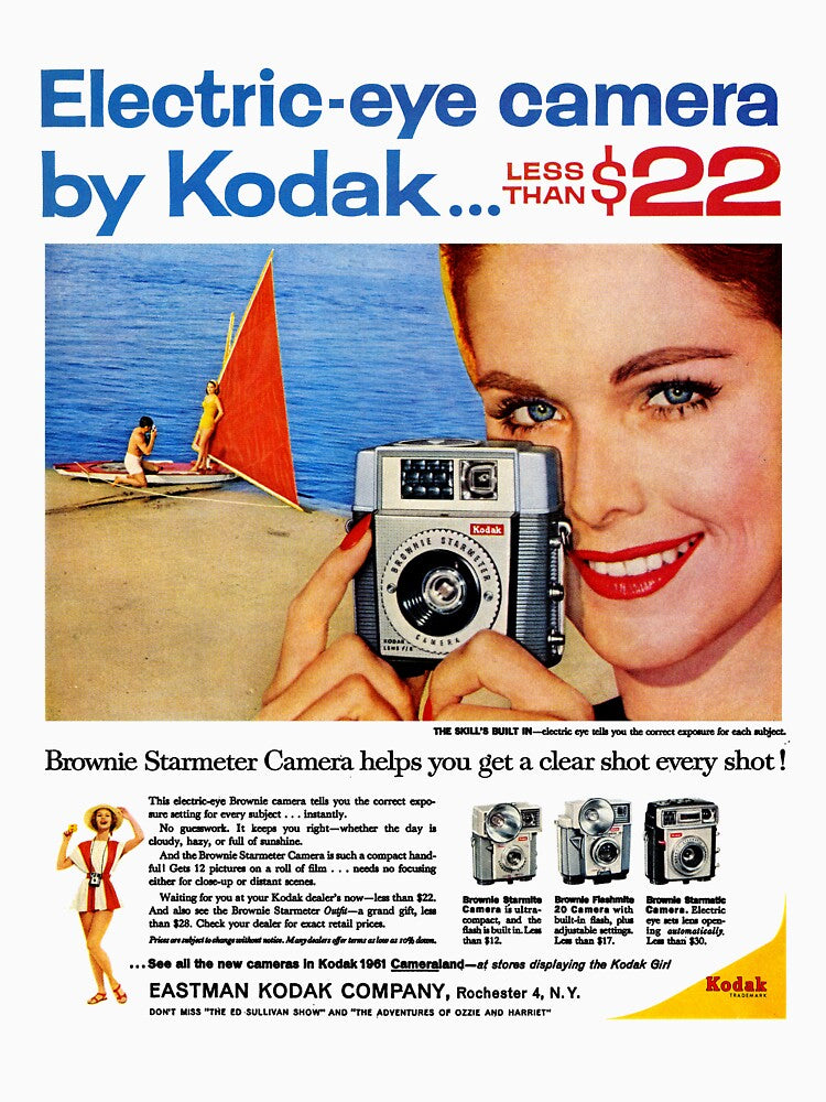 KODAK ELECTRIC EYE CAMERA - ADVERT by ThrowbackAds