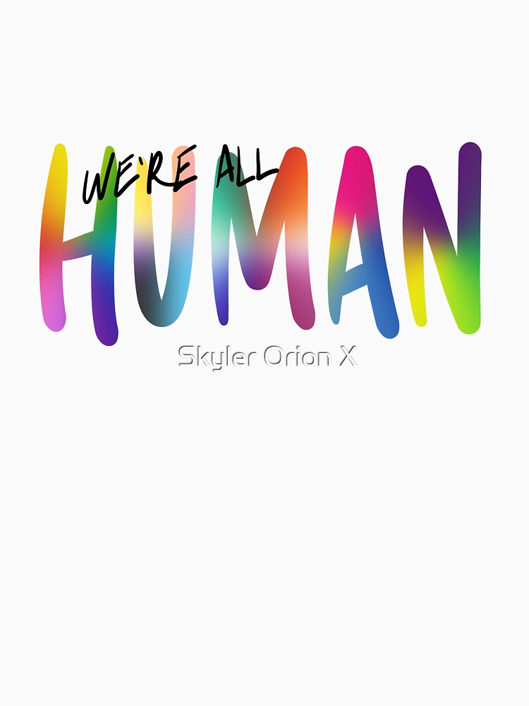 Human: handwritten, flags as gradients, v4 by Skyler Orion X