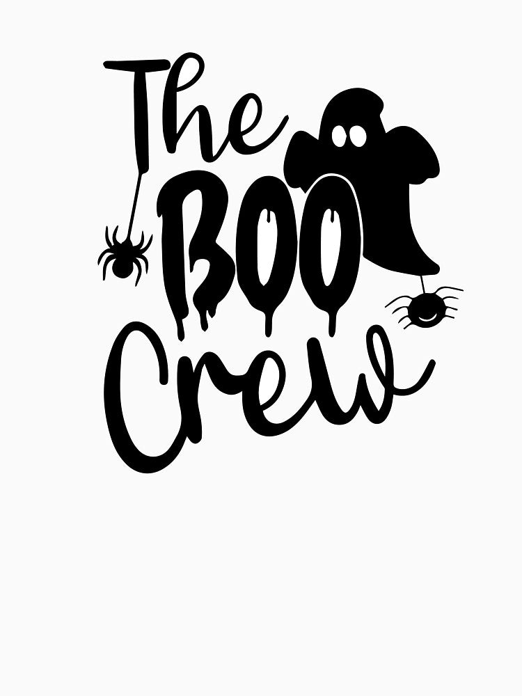 he Boo Crew SVG, Halloween SVG, Halloween Shirt svg, Ghost svg, Ghost Shirt svg, Family Shirt SVG, Cricut Cut Files, Silhouette by zakariarw