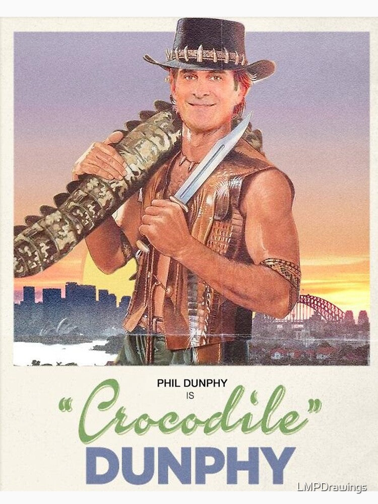 Crocodile Dunphy by LMPDrawings