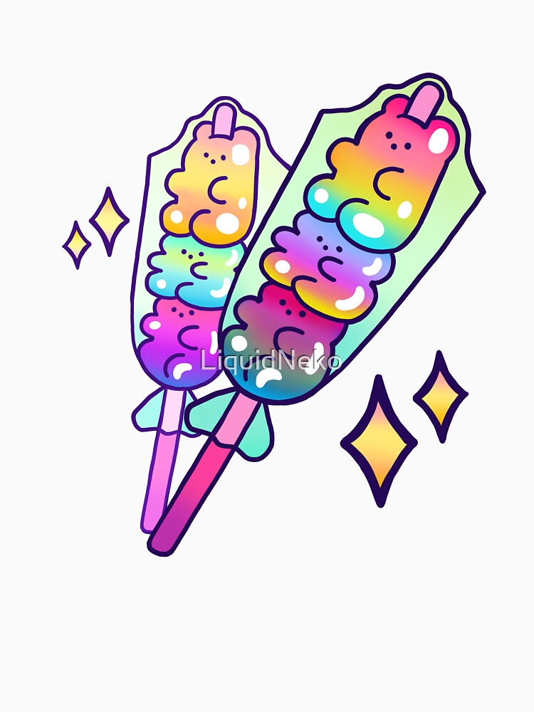 Cute Kawaii Jelly Bear Lollipop by LiquidNeko