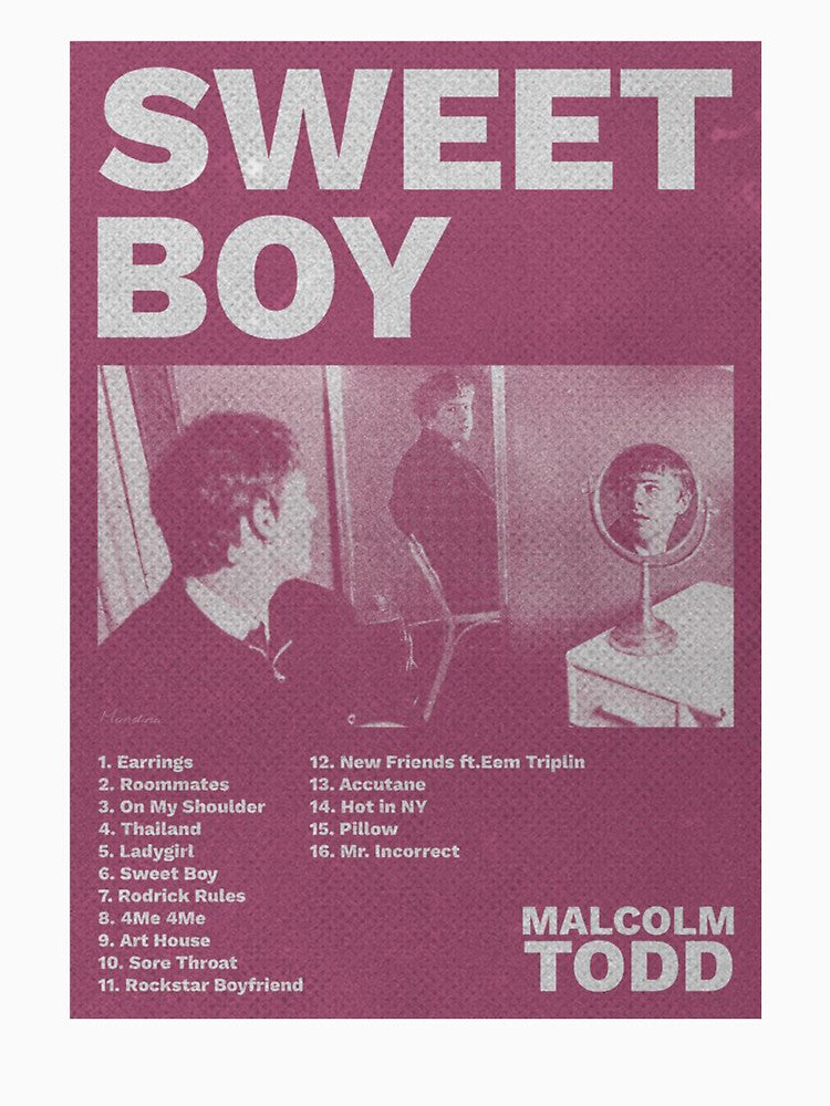 malcolm todd - sweet boy poster by TraverhenDrys
