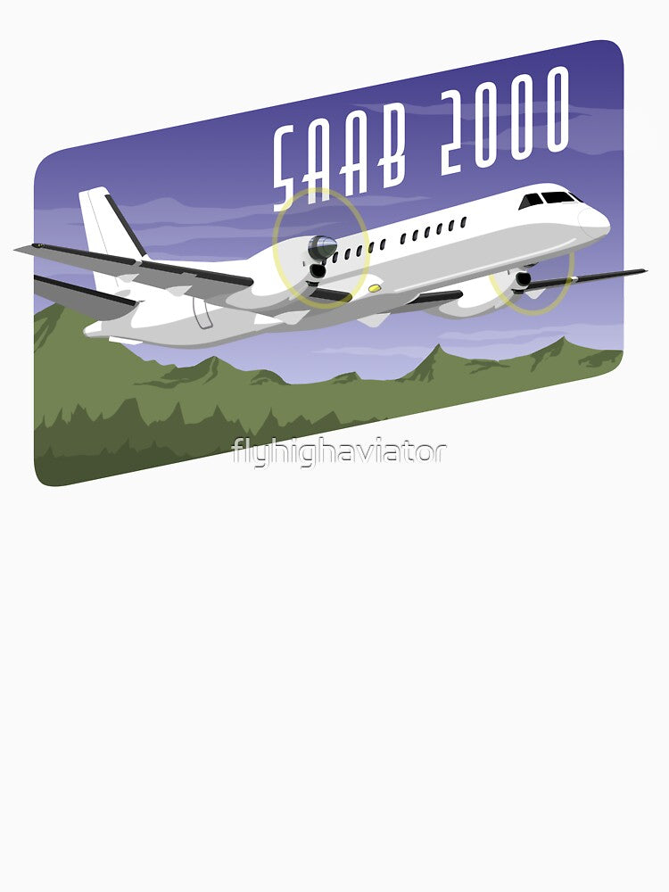 The speedy SAAB 2000! by flyhighaviator