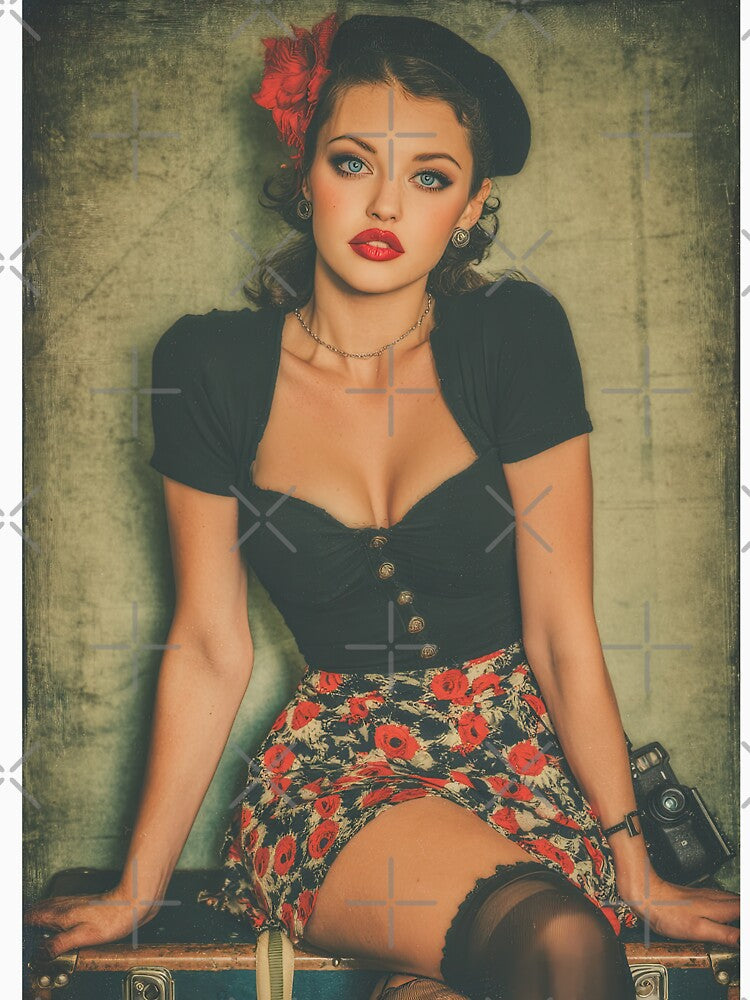 Stylish Retro Girls in Old-Time Fashion by Piotrek0001