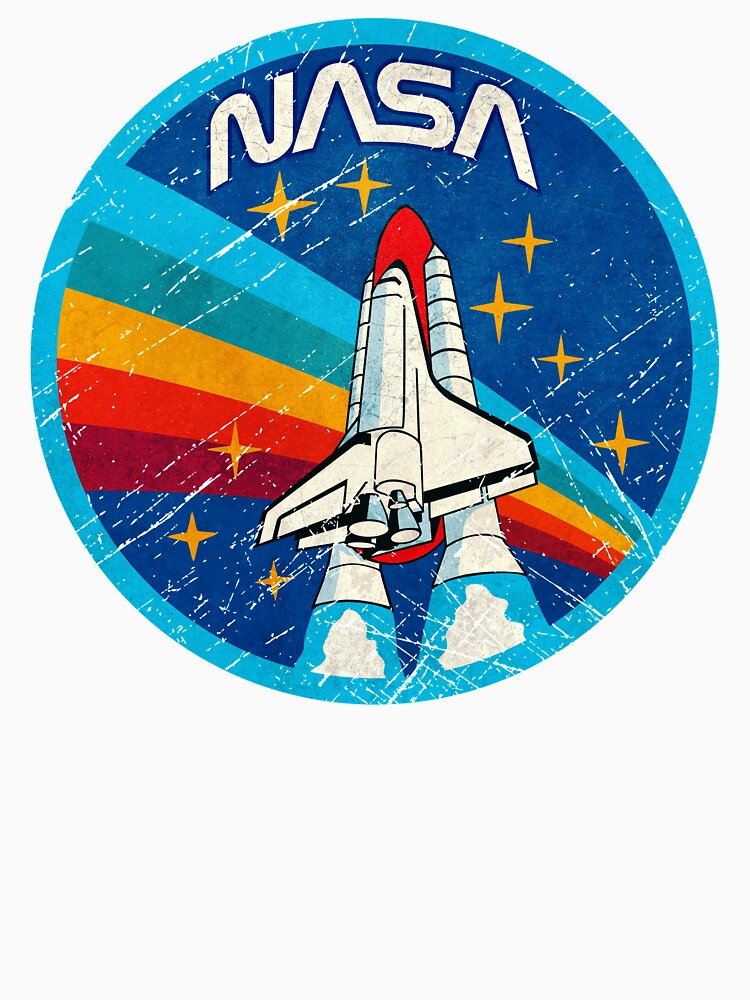 Nasa Vintage Look Blue Fire by Lidra Zehcnas